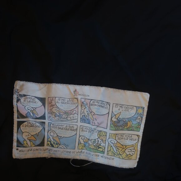 Moncler Flamme Giubbotto Black Zip Hooded Goose Down Midi Puffer Coat 0 US/XS - Picture 13 of 16